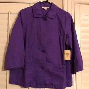 Coldwater Creek Classic Casual Jacket